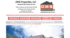 Desktop Screenshot of dmspropertiesllc.com